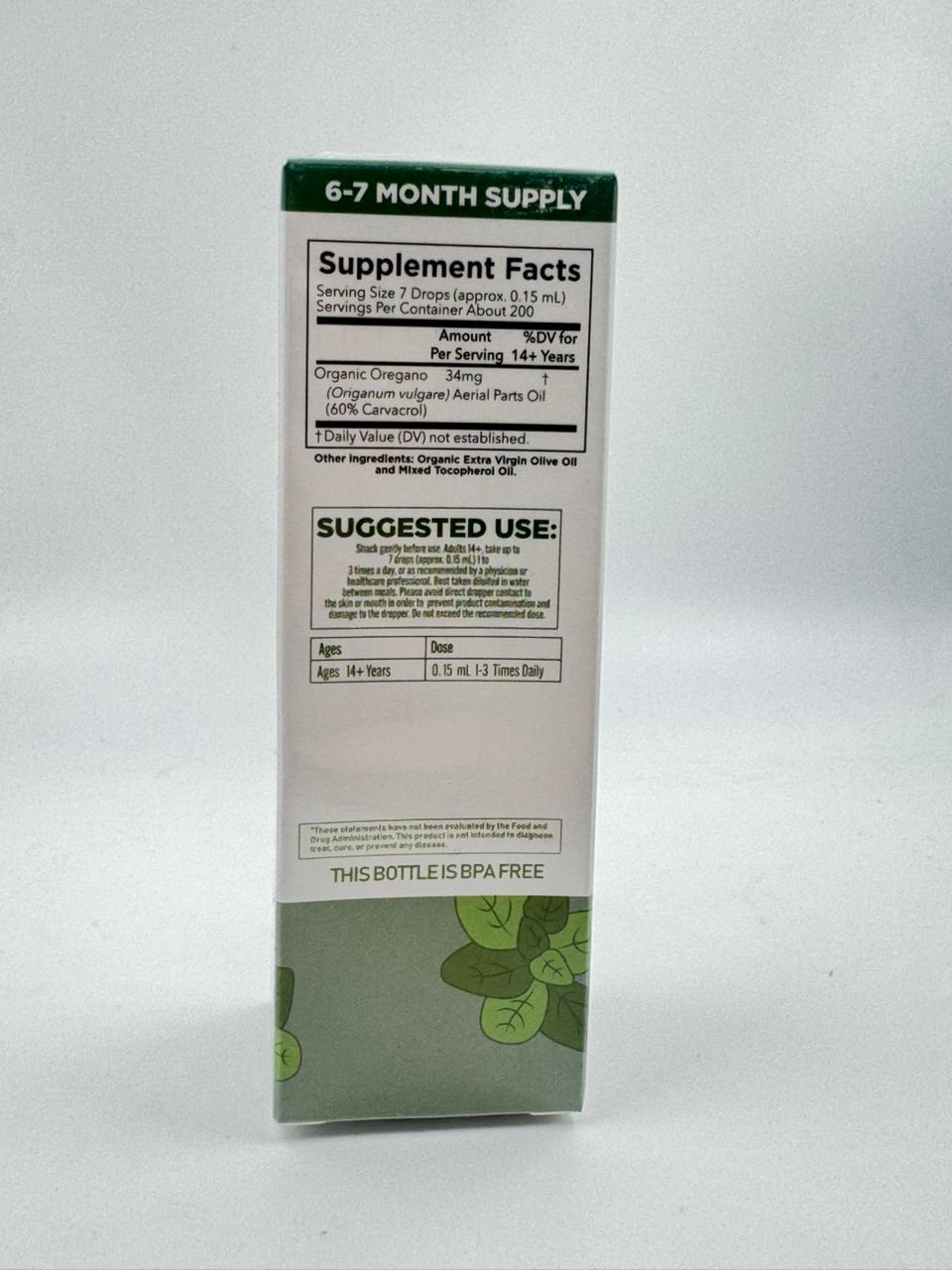 Aceite de Orégano Liquido